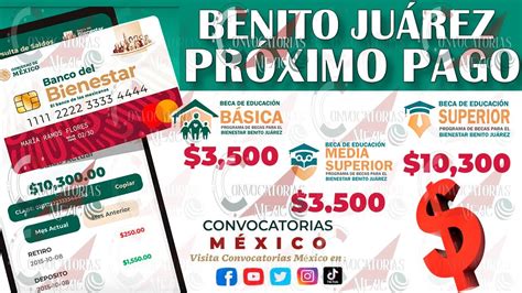 ≫ 🔔 ¡atención Becarios 🔴próximo Pago Doble De 3500 Pesos En La Beca Benito Juárez 2023 ️