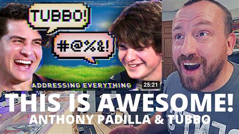 Amazing Interview Anthony Padilla I Spent A Day With Tubbo Reaction Youtube