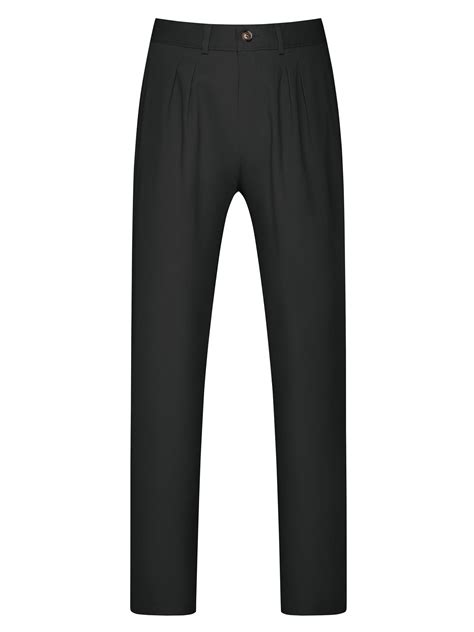 Lars Amadeus Dress Pants For Men S Big And Tall Pleated Front Business Formal Trousers