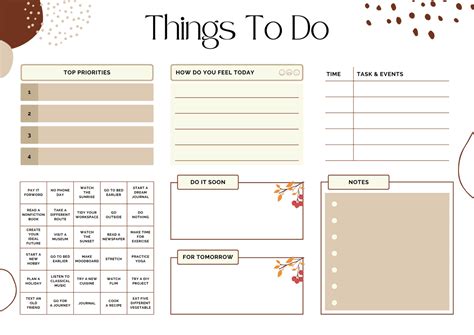 Adhd To Do List Templates For Better Organization Free Pdfs