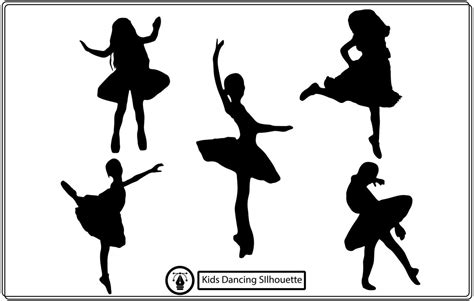 Children dancing street dance silhouette vector 17506063 Vector Art at ...