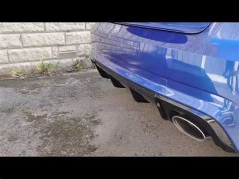 Loudest Audi Rs V Exhaust Revs Pops And Bangs Youtube