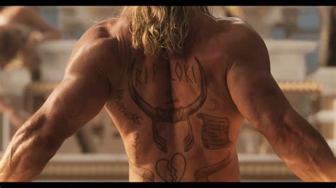 Auscaps Chris Hemsworth Nude In Thor Love And Thunder