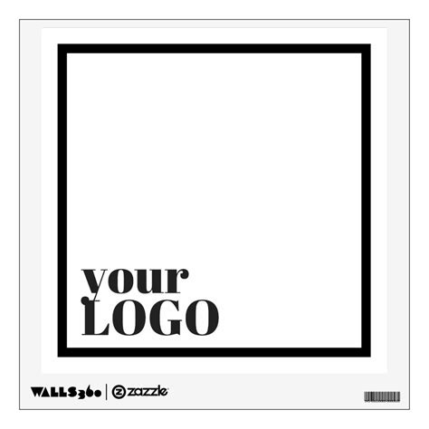 Custom Logo Wall Decal | Zazzle