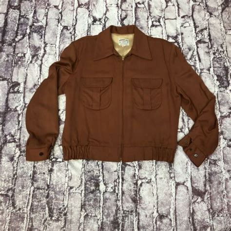 1950s Ricky Jacket Vintage Gem Jackets Men Sweater Vintage