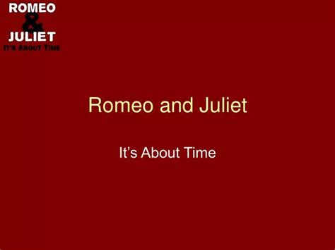 Ppt Romeo And Juliet Powerpoint Presentation Free Download Id 5425608