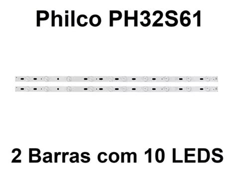 Kit Barras De Led Tv Philco Ph S Dg Barras C Leds