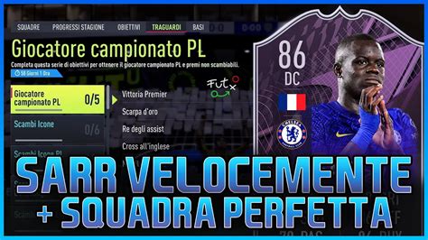 Come Fare Sarr Velocemente Squadra Perfetta Fifa 22 Youtube