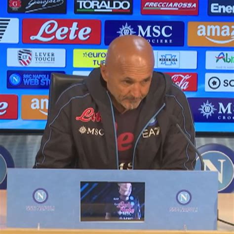 Spalletti Siamo A Un Buon Punto Lo Vedo Negli Allenamenti