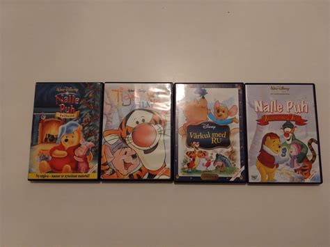 Se produkter som liknar Nalle Puh DVD samling 4 st på Tradera 654654676