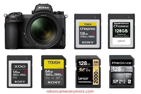 Best Memory Cards for Nikon Z7 II | Nikon Camera Rumors