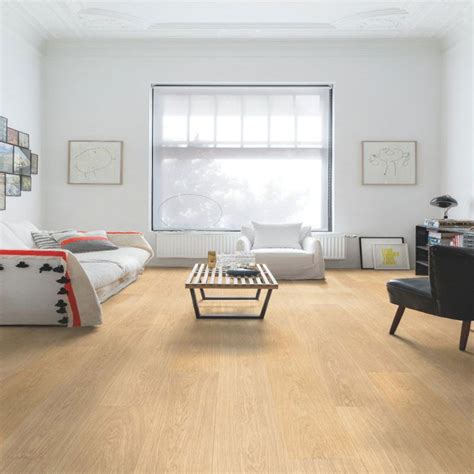 Largo Oak Laminate Flooring White Varnished Oak Tile Superstore®