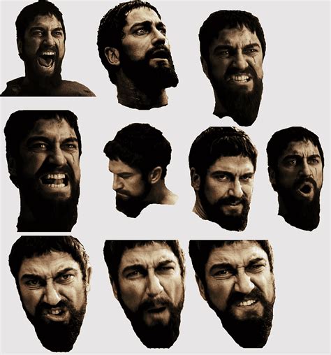 300 Leonidas Face