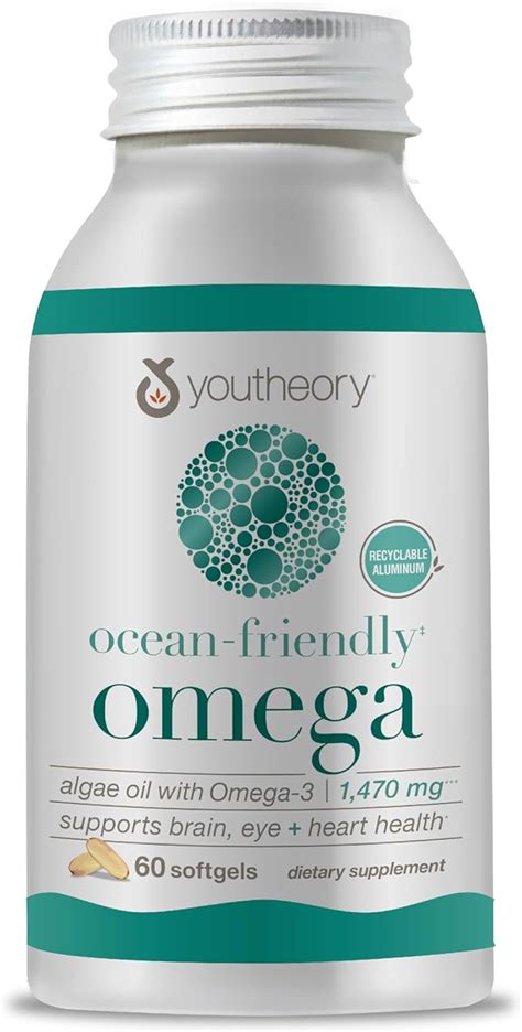 Amazon Youtheory Ocean Friendly Omega Vegan Algae Omega