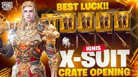 New Ignis X Suit Lucky Crate Opening Luckiest X Suit Crate Opening