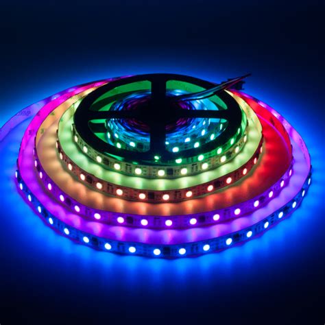 TAŚMA CYFROWA MAGIC STRIP Epistar LED RGB 5m 300LED IP20 biały laminat