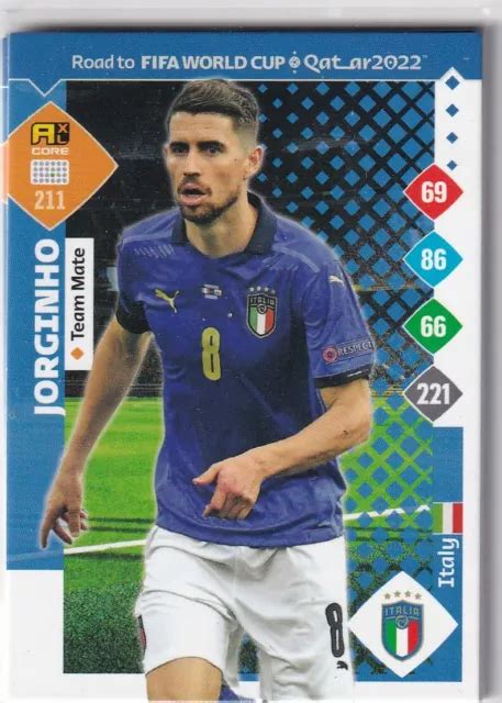 Panini Road To Qatar World Cup Carte Nr Jorginho Eur