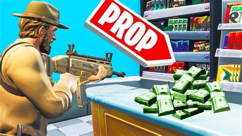 COPS Vs ROBBERS In PROP HUNT Fortnite YouTube