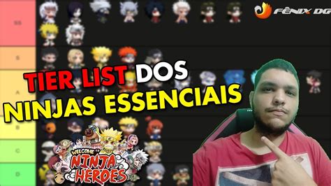 TIER LIST Dos Ninjas Mais Essenciais Do Ninja Heroes NewEra YouTube