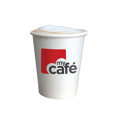 Mycafe 12oz Single Wall Hot Cups 50 Pack Hvswpa12v