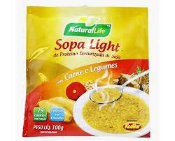 Sopa Light De Proteína Texturizada De Soja Carne E Legumes Kodilar