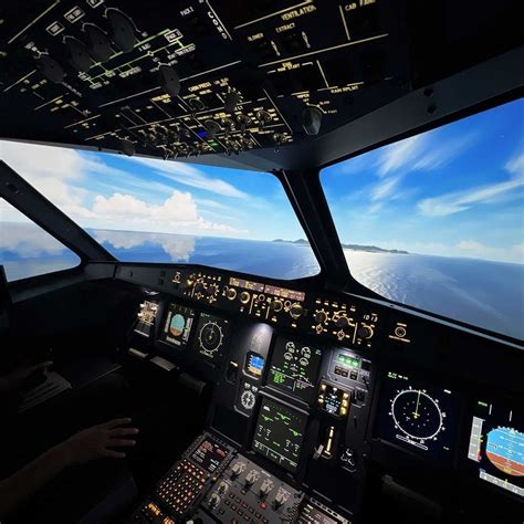 Simulador de avião ceo neo 6DOF Elite Simulation Solutions de