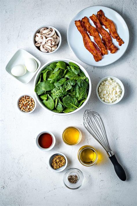 Simple Spinach Salad Dressing with Dijon Mustard - Life, Love, and Good ...