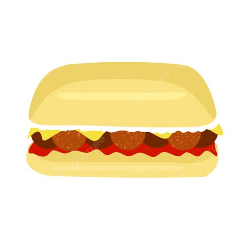 Meatball Sandwich Png ، المتجهات ، Psd ، قصاصة فنية تحميل مجاني Pngtree