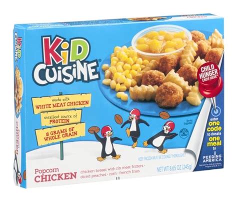 Kid Cuisine Pop Star Popcorn Chicken Frozen Dinnerbox Hy Vee Aisles