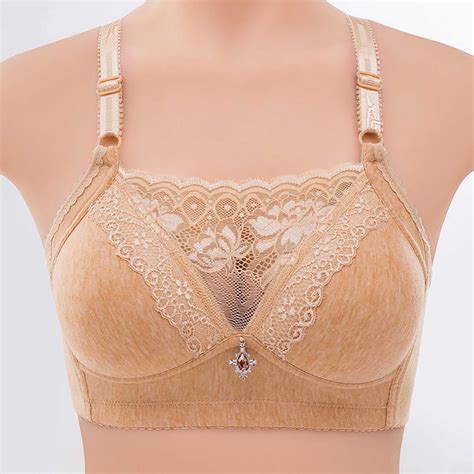 Munlar Womens Bra Adjustable Strap Sheer Wire Free Breathable Everyday