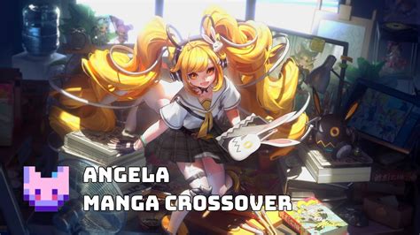 Honor Of Kings Global Angela Manga Crossover Skin Showcase Epic