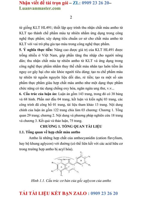 Nghiên Cứu Thu Nhận Và Ứng Dụng Anthocyanin Của Khoai Lang Tím Trong