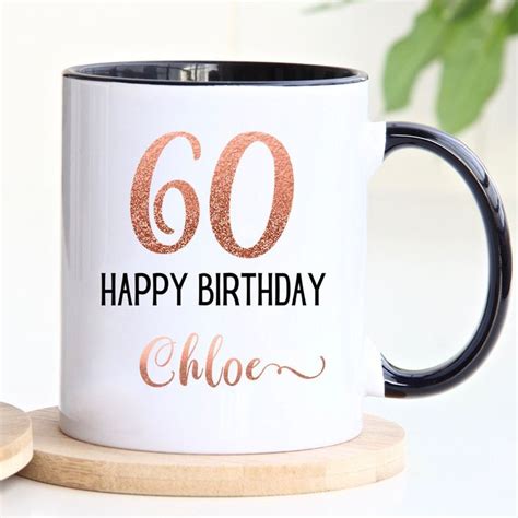 Th Birthday Mug Personalized Birthday Gift For Year Old Etsy