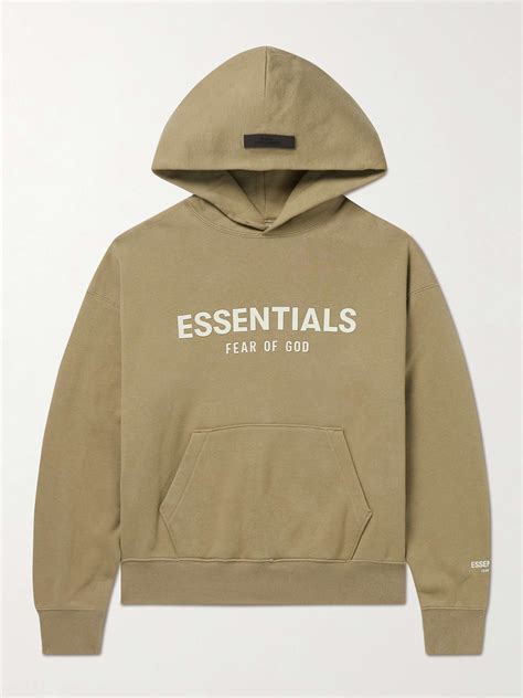 Fear Of God Essentials 3m Logo Hoodie Core