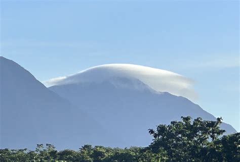 飛碟現蹤太魯閣｜原來是莢狀雲 東台灣新聞網