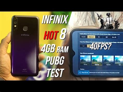 Infinix Hot 8 Pubg Test Gaming Review Heat Test Infinix Hot 8 4GB RAM Pubg Test YouTube