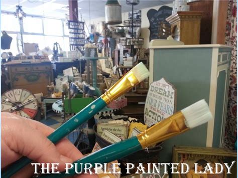 The Purple Painted Lady Chalk Paint Artist Brushes | The Purple Painted Lady