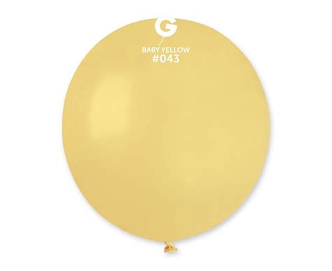 Balony G Pastel Musztardowe Szt Gemar Przyj Cia I