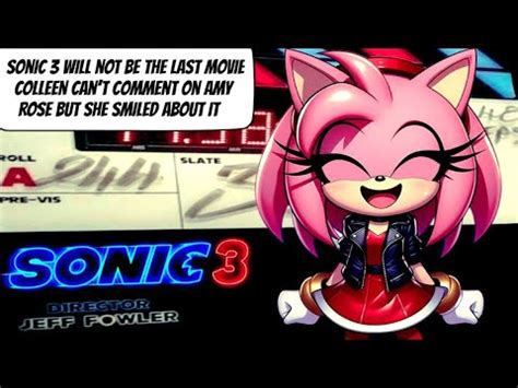 Sonic 3 The Last One In The Series Amy Rose Confirmed Let S Talk SEGA