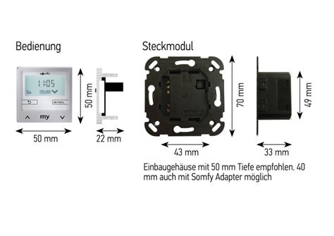 Somfy Chronis Smoove Uno S Pure White Uno Steuerungen