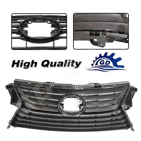 For 2016 2019 LEXUS RX RX350 RX450H Bumper Mesh Grill Grille 4 Door