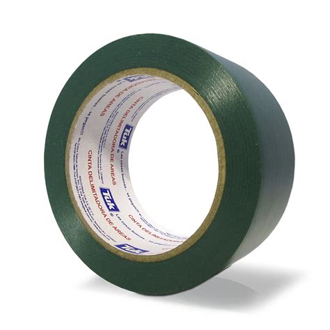 CINTA DELIMITADORA VERDE 340 TUK 76 X 33 Mm PZAS CAJA 16 Piezas Por