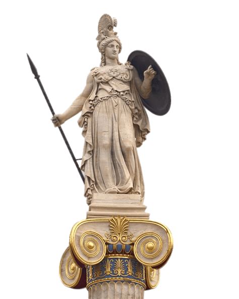 Athena Full Statue transparent PNG - StickPNG