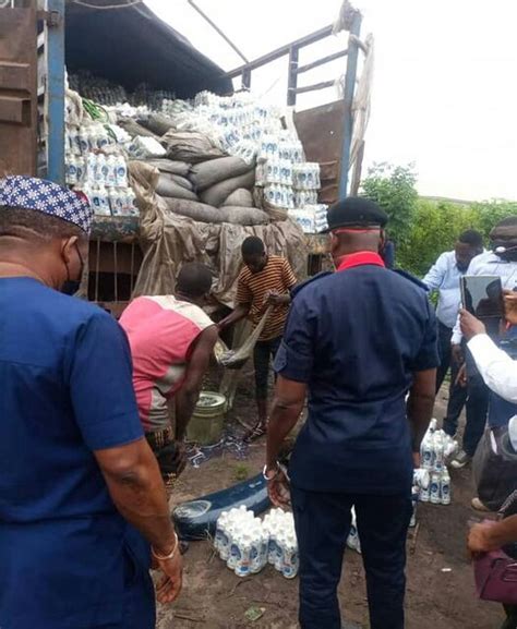 Akwa Ibom Nscdc Arrests Two Illegal Petroleum Dealers With Truckload Of