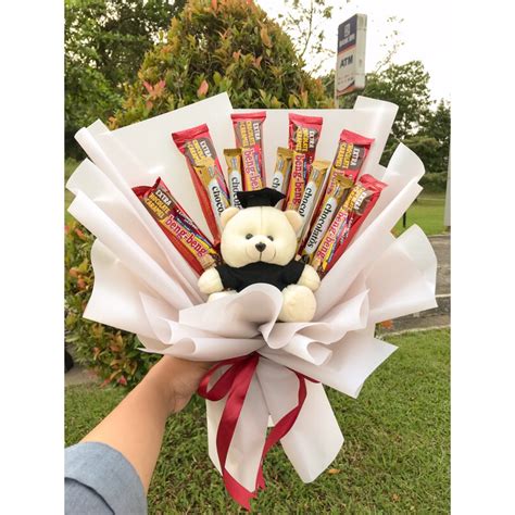 Jual Buket Boneka Bouquet Wisuda Bucket Hadiah Ulang Tahun Sidang