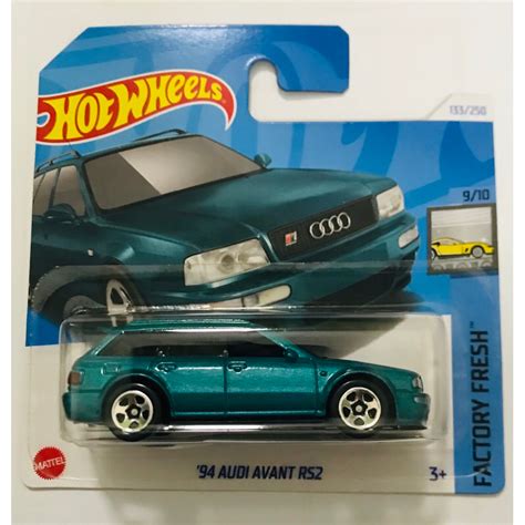 Hot Wheels 94 AUDI AVANT RS2 Metallic Green Shopee Malaysia