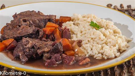 Daube De Boeuf Au Vin Rouge Recette Thermomix