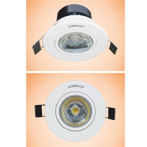 Compact Cool Daylight W Omega Cob Round Led Downlight W Warranty