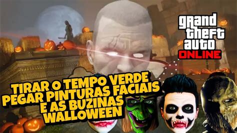 TIRAR O CLIMA VERDE DO MAPA TUDO DE HALLOWEEN SALVAR Pinturas Faciais