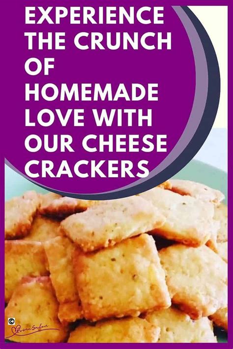 Tasty Homemade Cheese Crackers